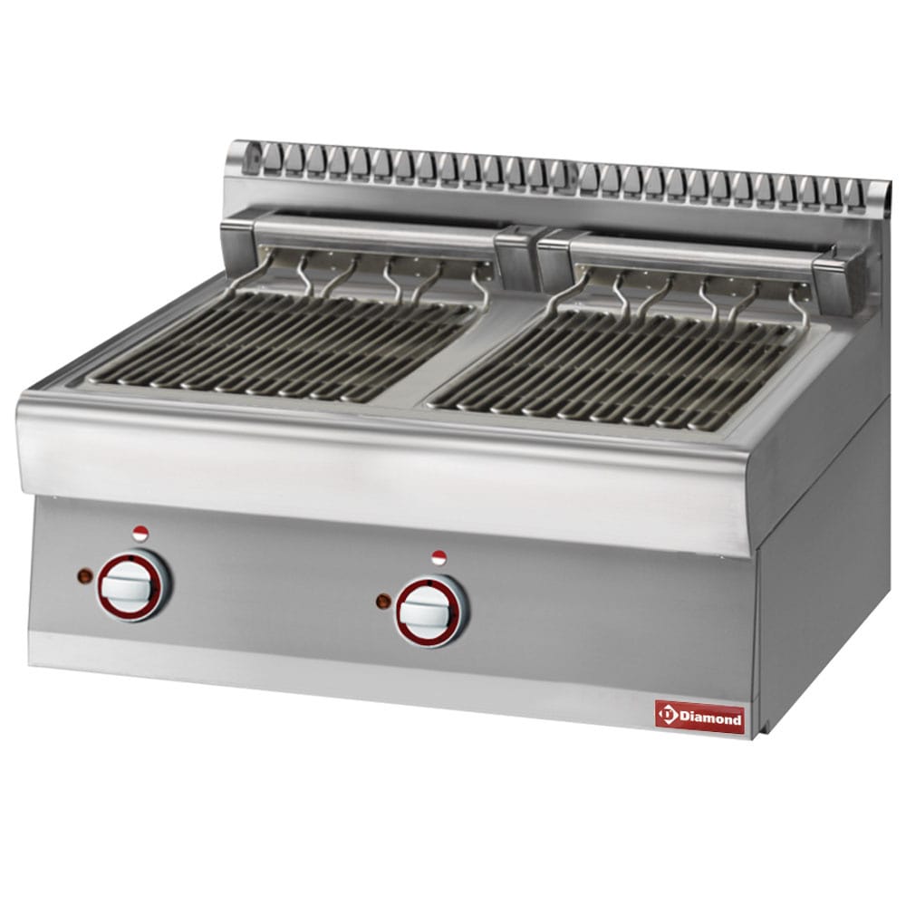 Diamond elektrische stoom-grill, 1/1 module VEX87-P (B x D x H) mm800 x 700 x 280