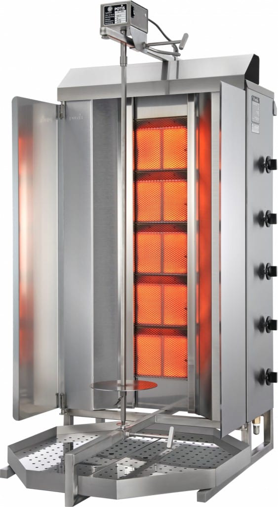 potis gyros-donor grill gd5s